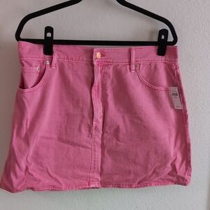 GAP Pink Mini Skirt Size 16/33
